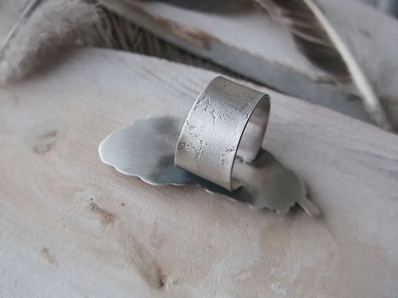 The Feather Ring 7.5 US