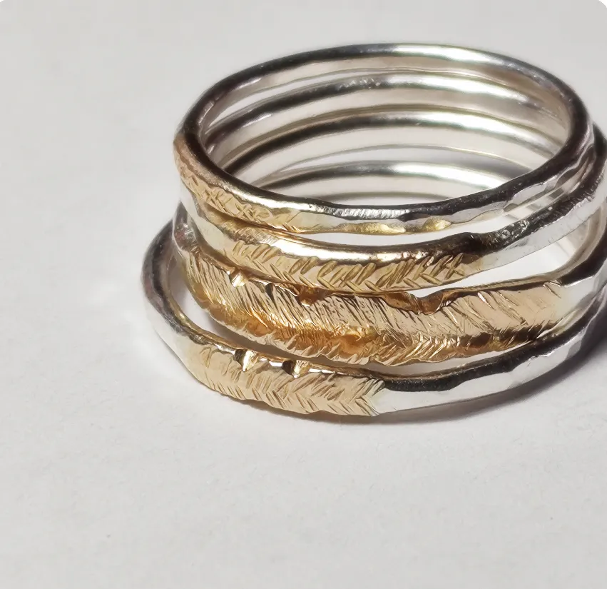 The Feather Ring Collection