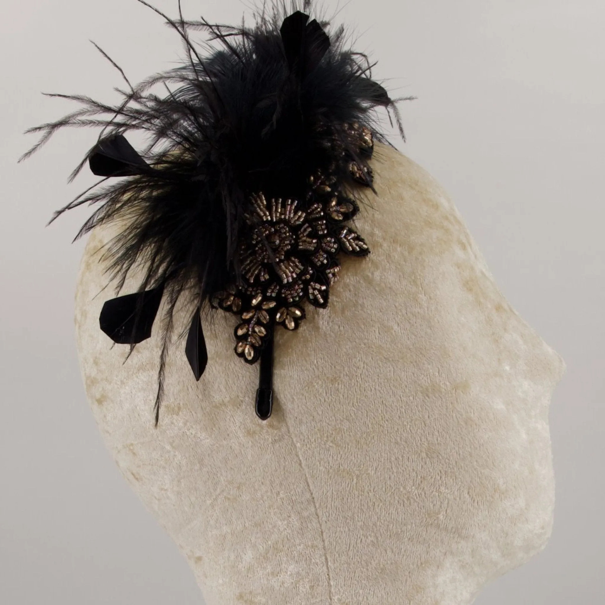 The Micah Miracle Designer Feather Headband