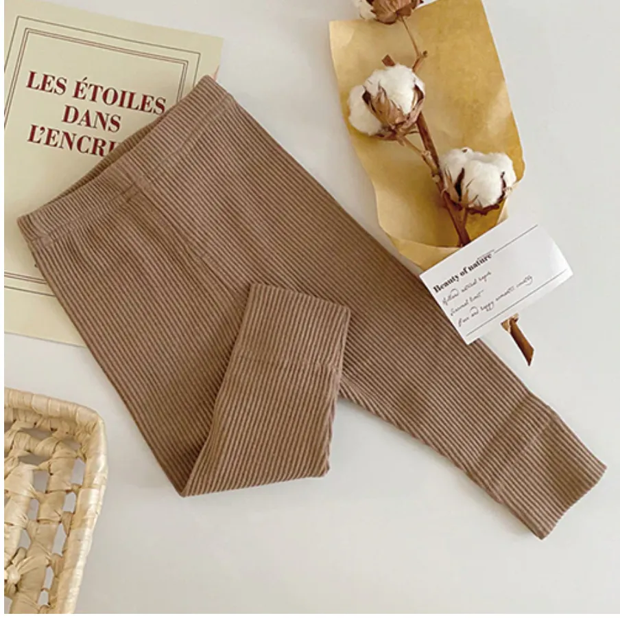 Thick Ribbed Legging