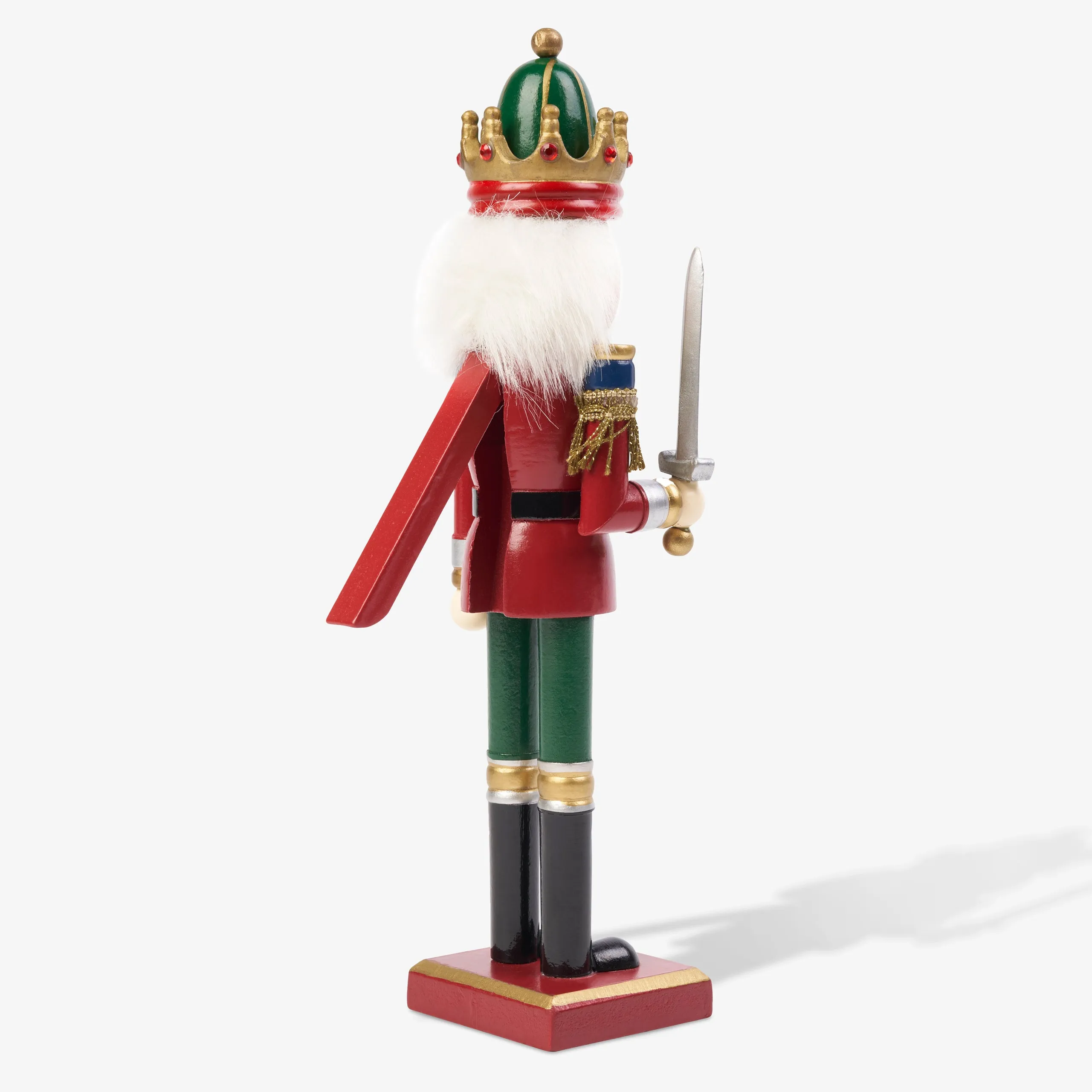 Traditional Christmas Wooden Nutcracker Soldiers (30cm)
