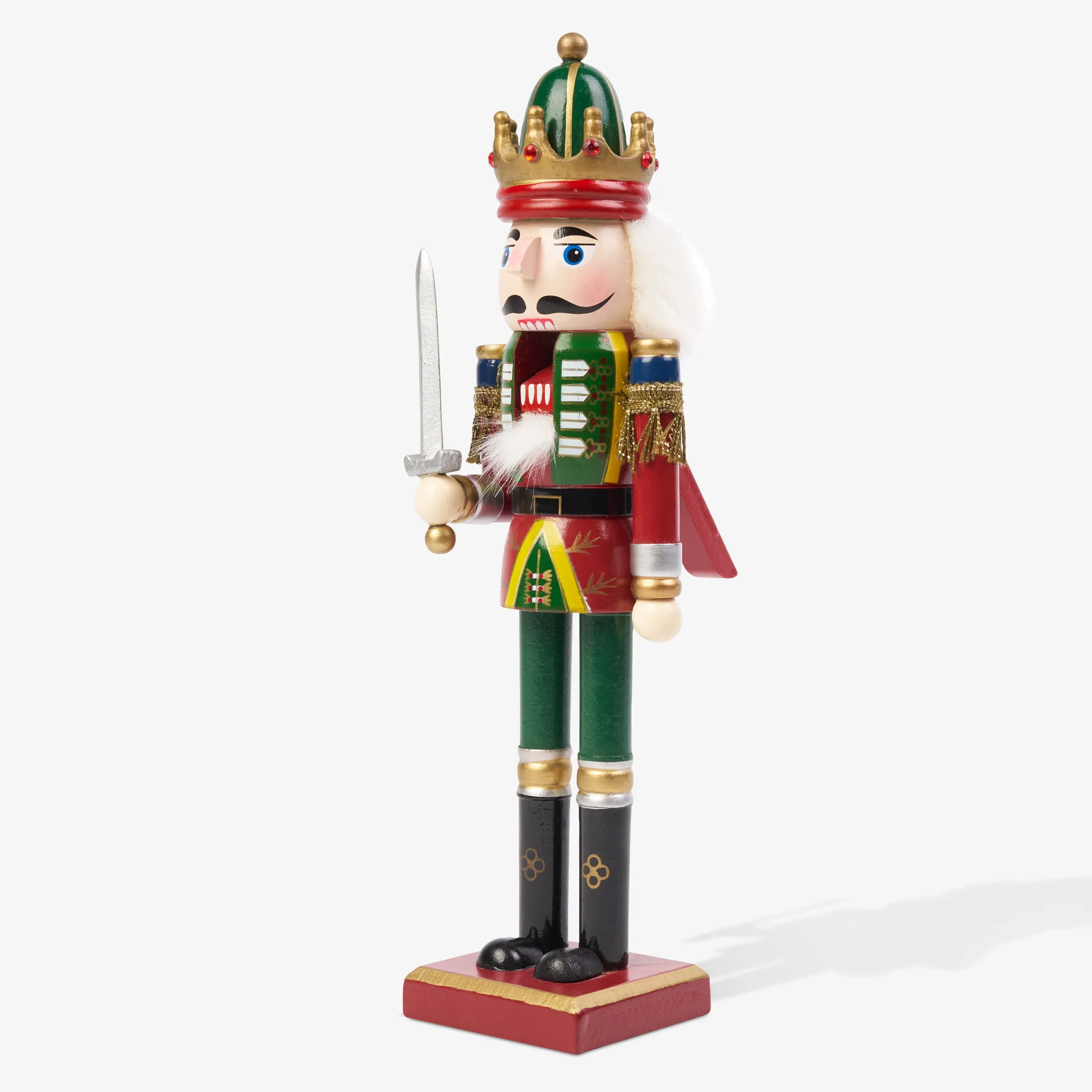 Traditional Christmas Wooden Nutcracker Soldiers (30cm)