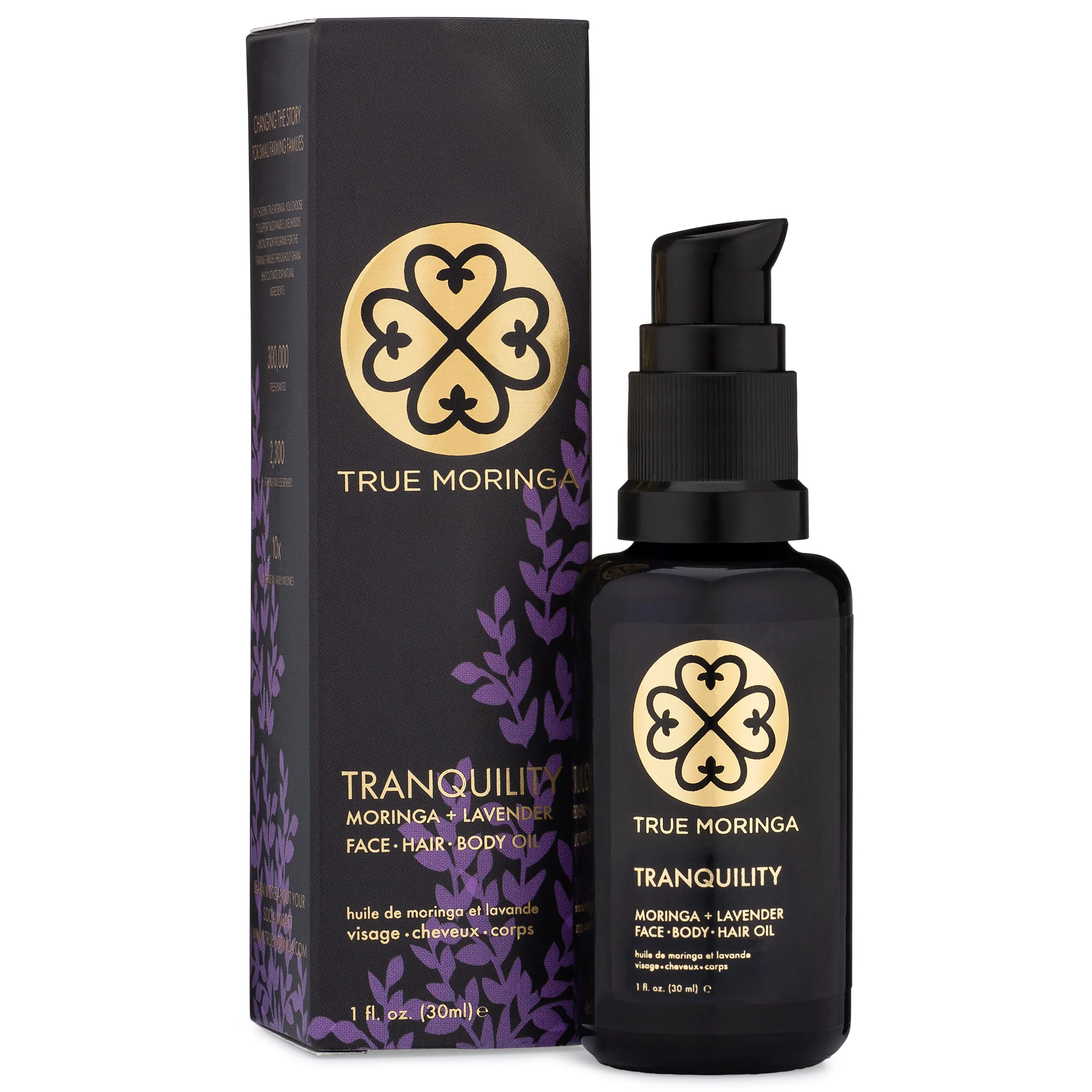 True Moringa Lavender Facial Oil (1oz)