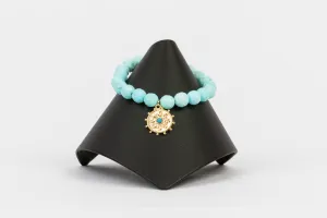 Turquoise, 18K Vermeil Bracelet