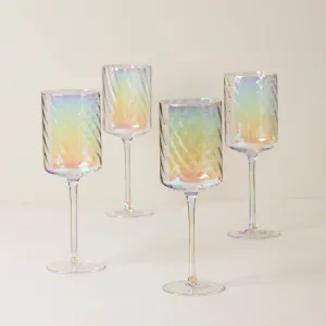 Tuscany Classics Iridescent Set of 4 - Red Wine