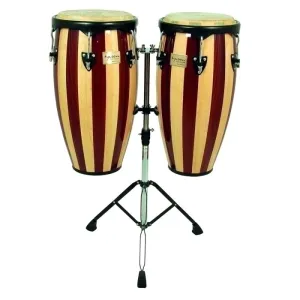 Tycoon - Artist Retro - Set Congas 10" 11" - HW Black Powder - c/stand doppio - Retro'