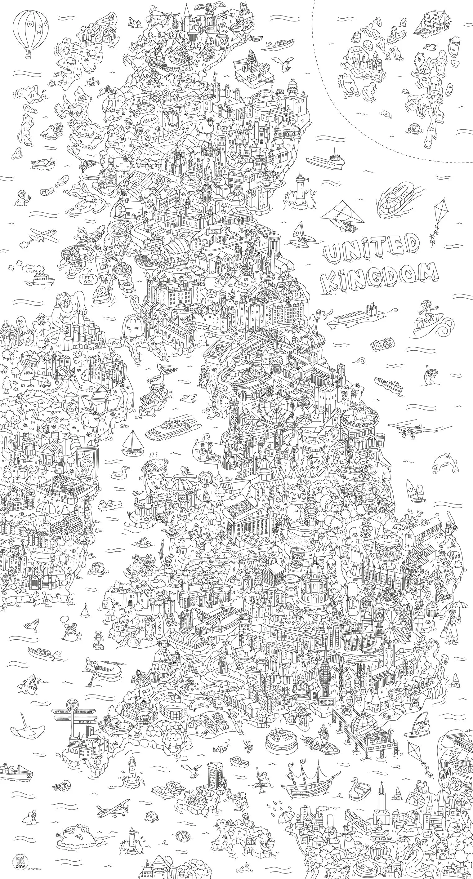 UK - XXL Coloring