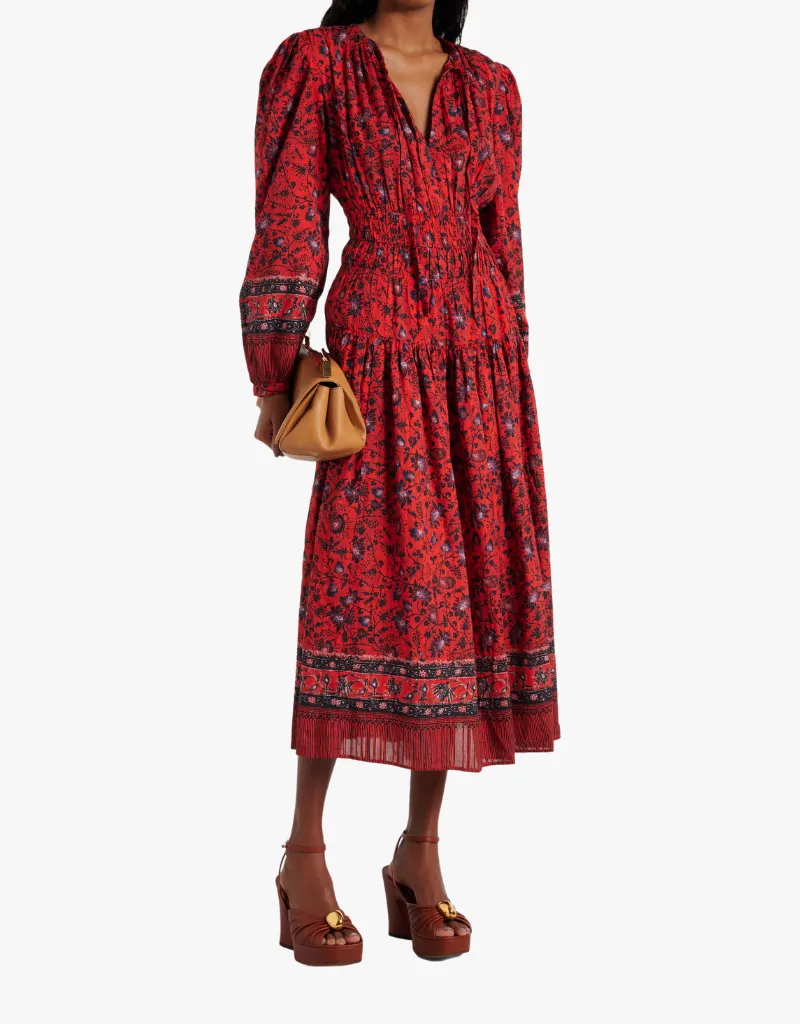 Ulla Johnson Mona Dress in Poppy