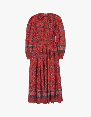 Ulla Johnson Mona Dress in Poppy