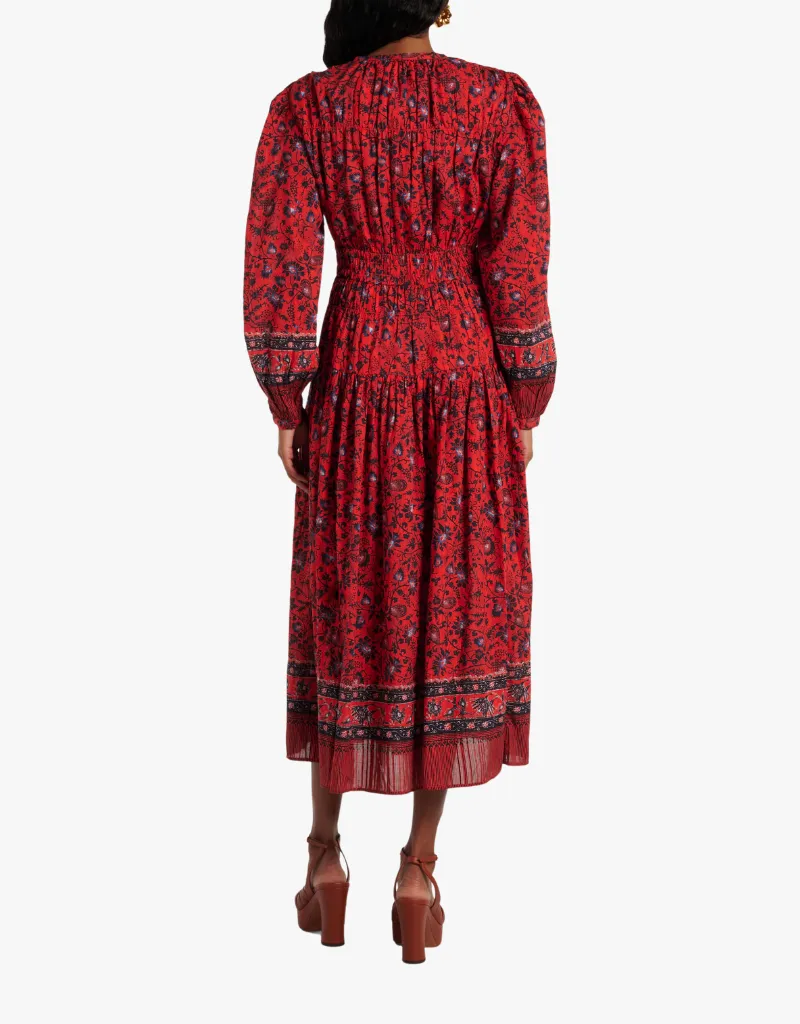 Ulla Johnson Mona Dress in Poppy