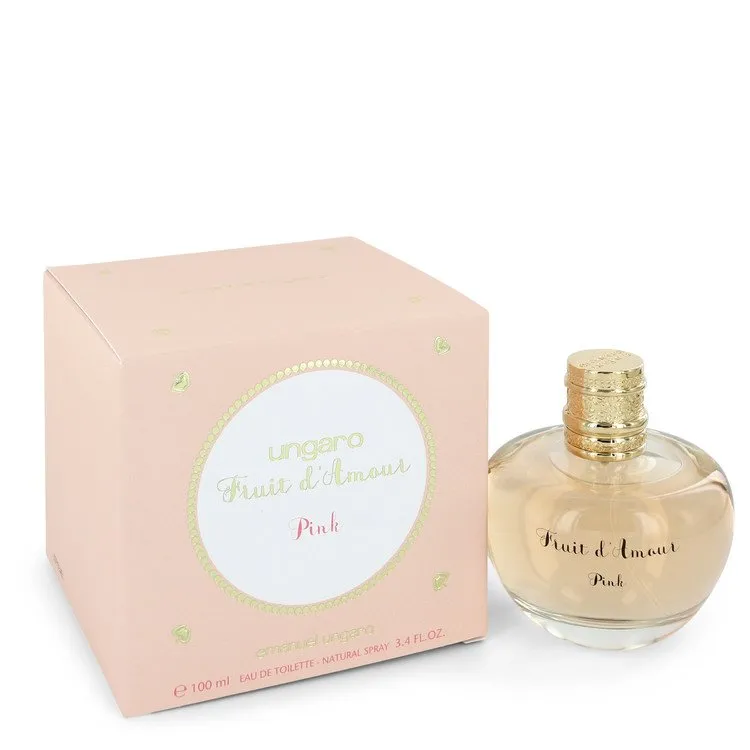 Ungaro Fruit D'amour Pink by Ungaro Eau De Toilette Spray for Women