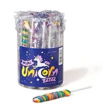 Unicorn Pops, Mini 6" 48 Count