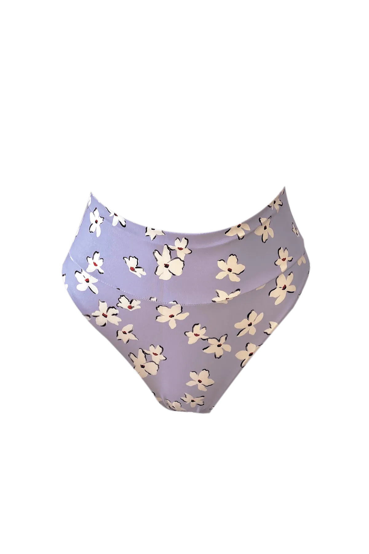 Victoria Retro High Waist Bikini Bottom Vanilla