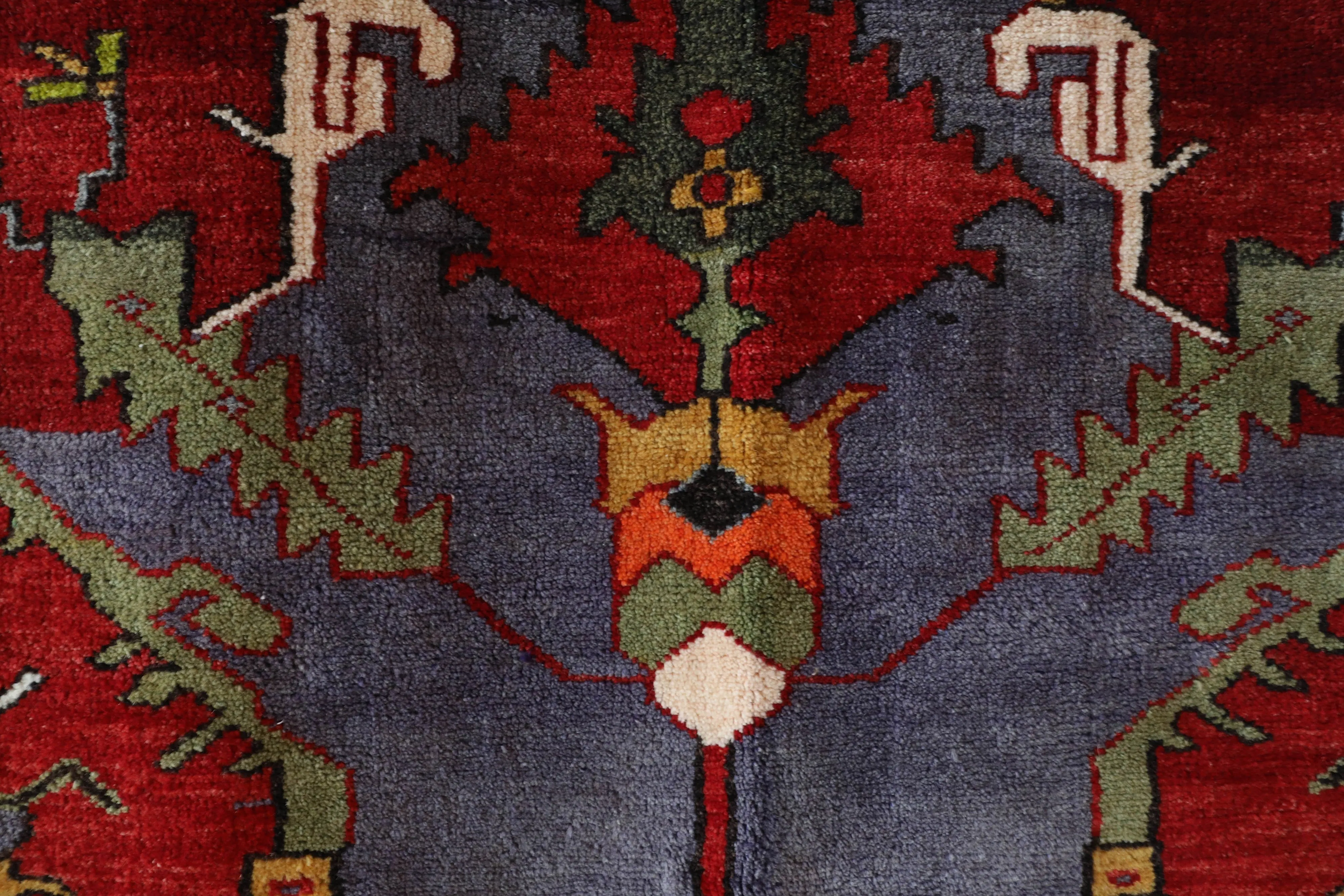 Vintage Denizli Can Rug 6'2"x11'2"