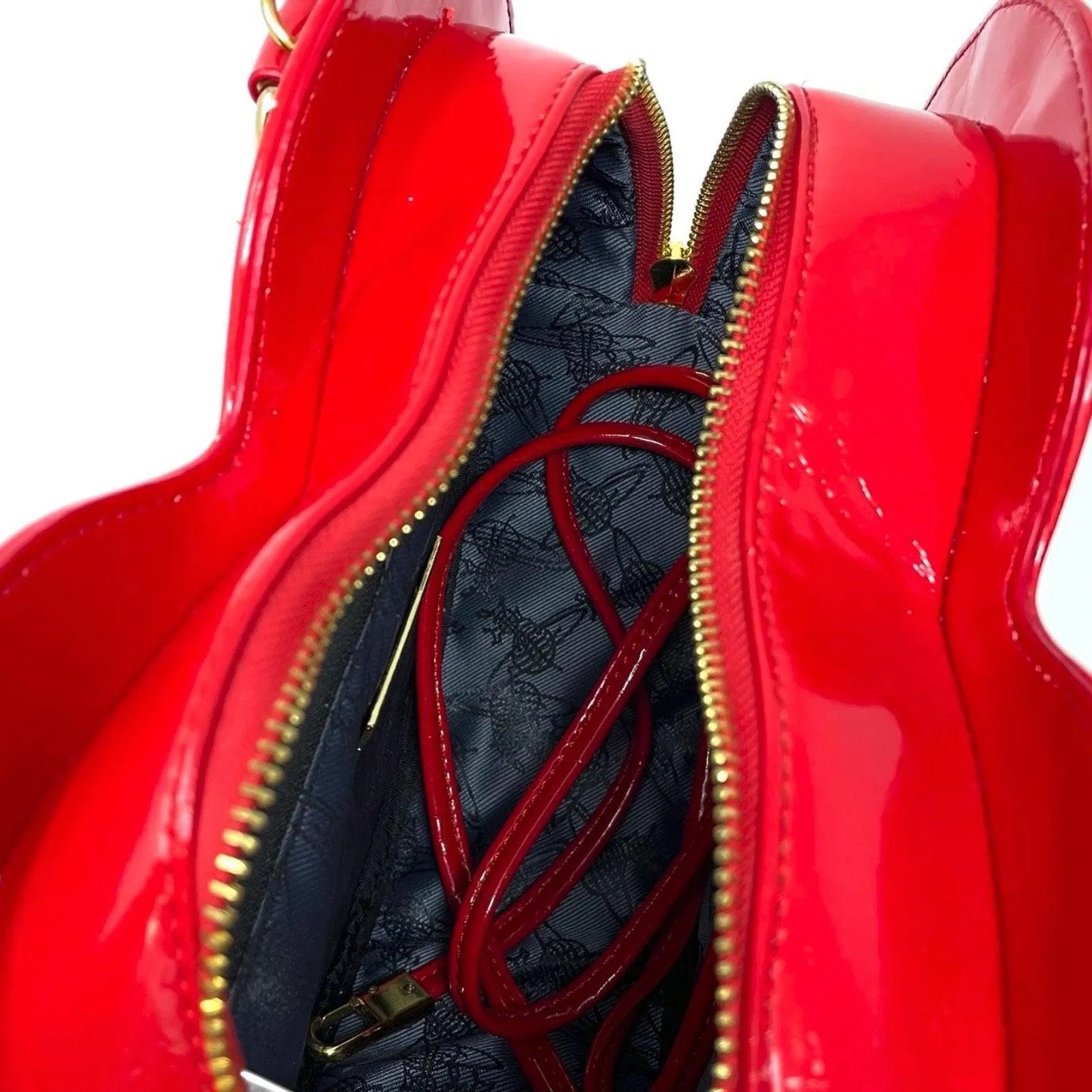 Vivienne Westwood Red Heart Bag