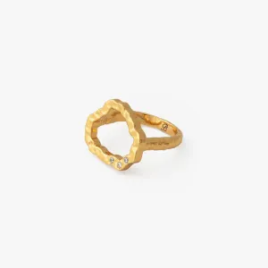 Wagener Terrace Gold Plated Ring