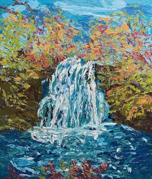 Waterfall in Autumn