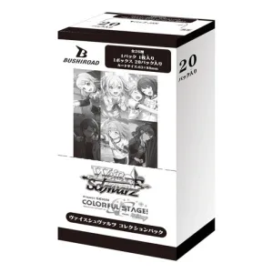 Weiss Schwarz JPN Project SEKAI COLORFUL STAGE! feat. Hatsune Miku Collection Pack Booster Box