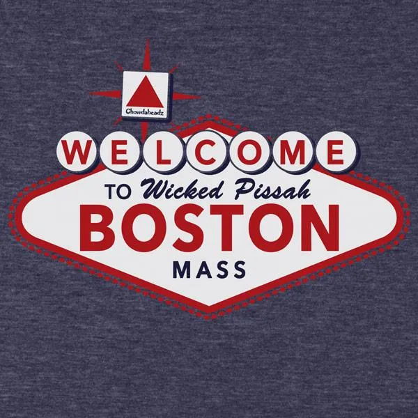Welcome to Boston Sign T-Shirt