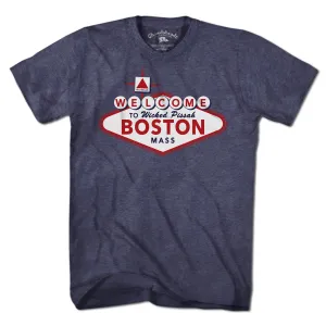 Welcome to Boston Sign T-Shirt