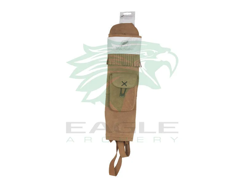 White Feather Back Quiver