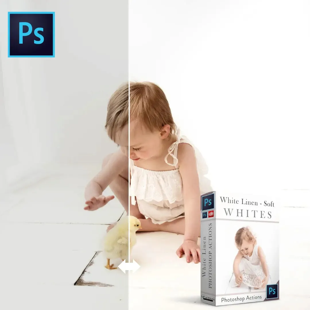 White Linen Photoshop Actions