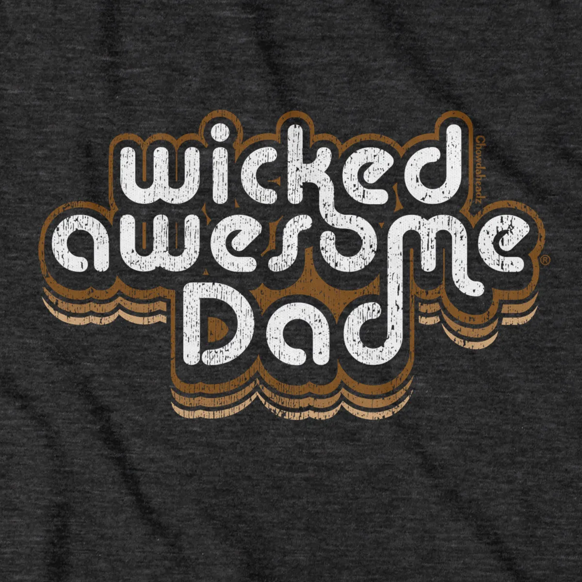 Wicked Awesome Dad Retro Hoodie