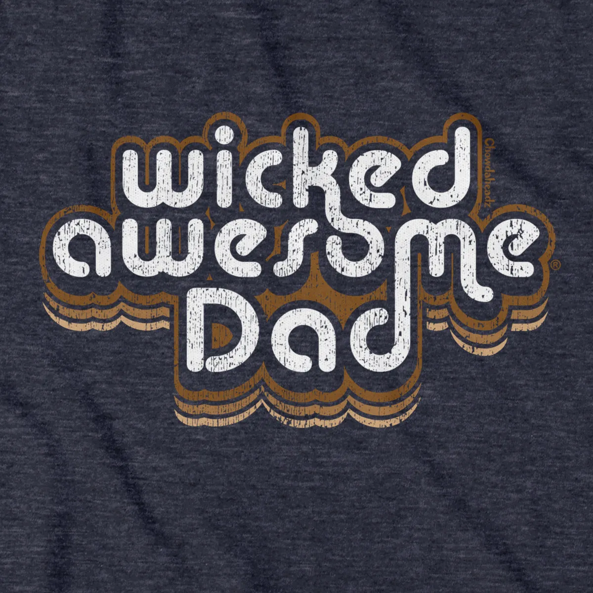 Wicked Awesome Dad Retro Hoodie