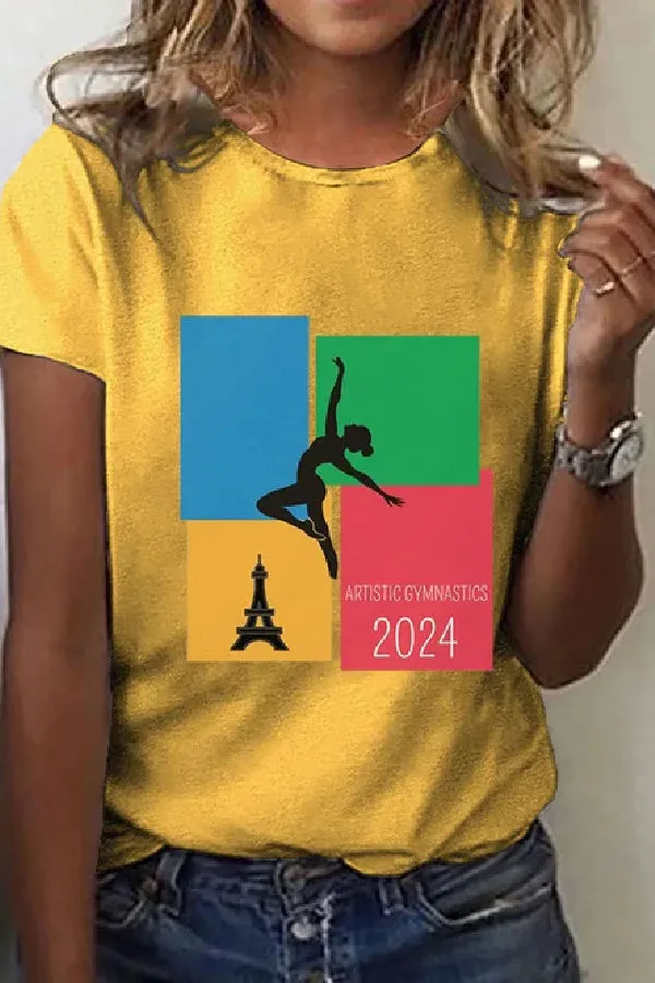 Women's Artistic Gymnastics 2024 T-Shirt