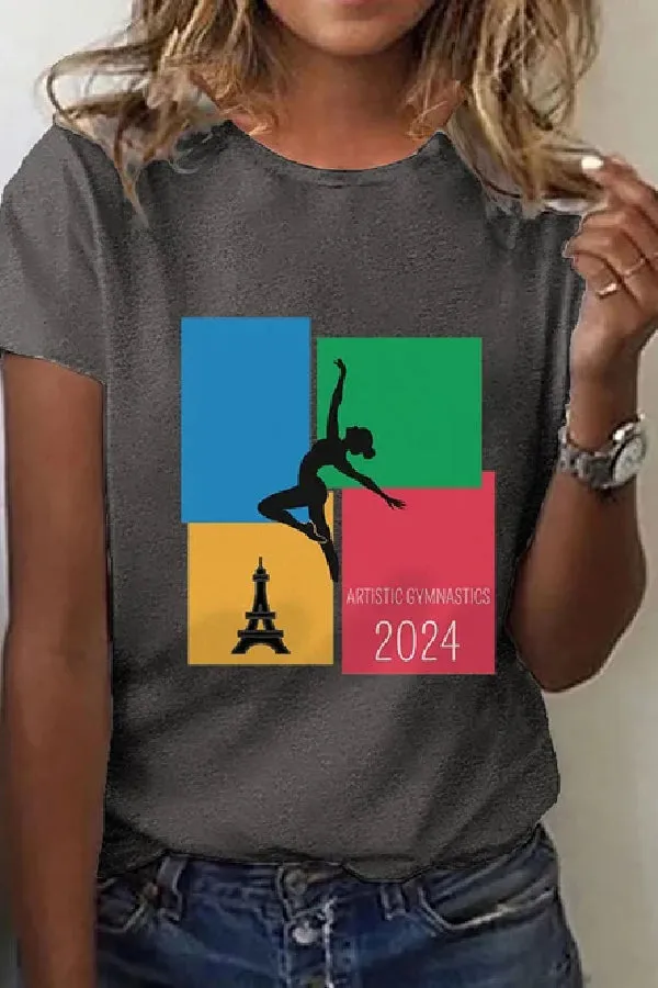 Women's Artistic Gymnastics 2024 T-Shirt