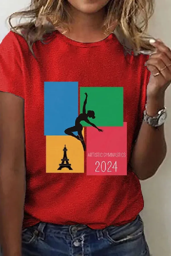 Women's Artistic Gymnastics 2024 T-Shirt