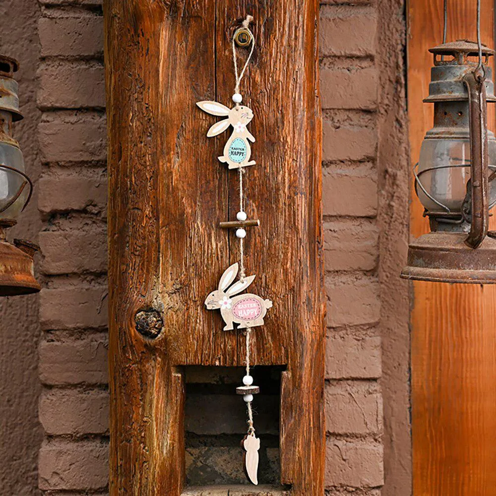 Wooden Easter Pendant