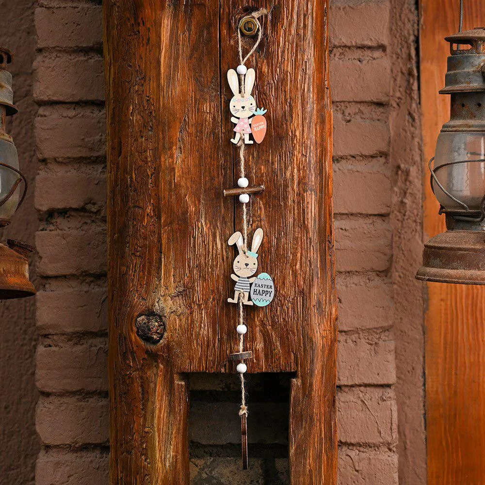 Wooden Easter Pendant