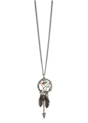 Zad "Long Dreamcatcher Necklace"