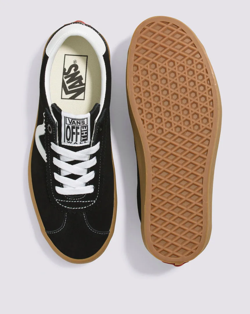 Zapatilla Sport Low Black/Gum
