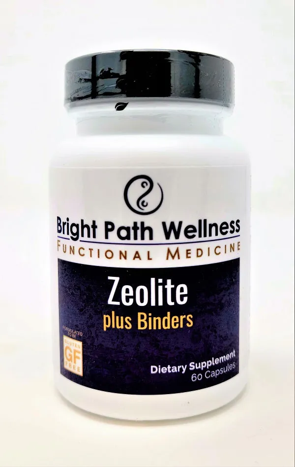 Zeolite Plus - Binders - 60 Capsules, Non GMO, Gluten Free, Soy Free